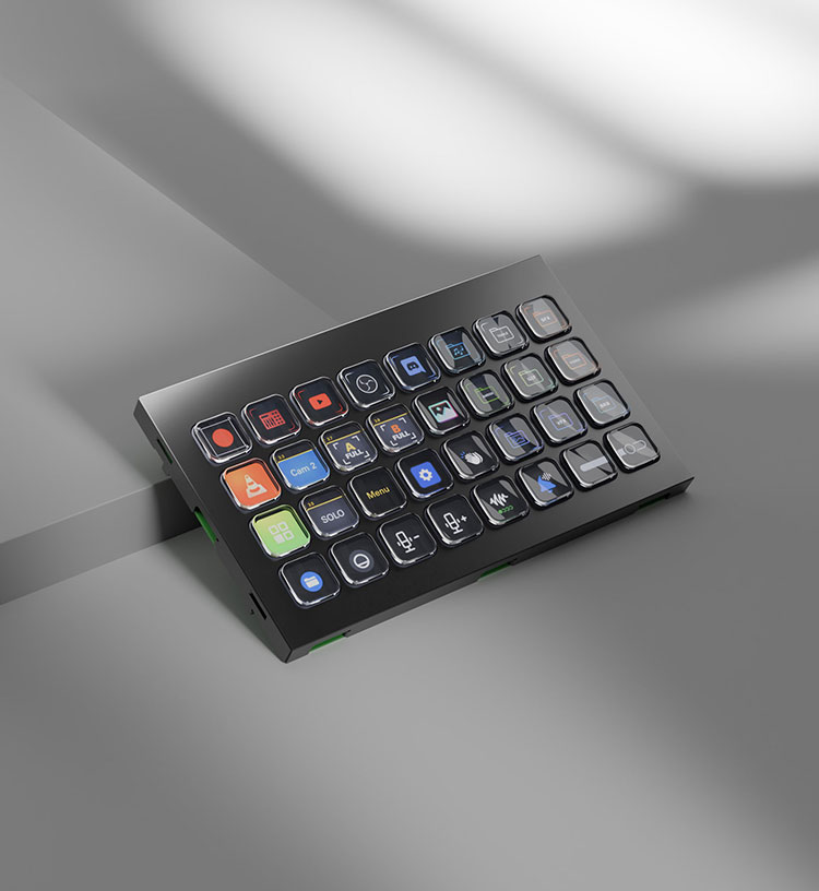 Elgato Stream Deck 32ボタン Stream Deck Module (32 Keys) | DIY Control Panel | Elgato